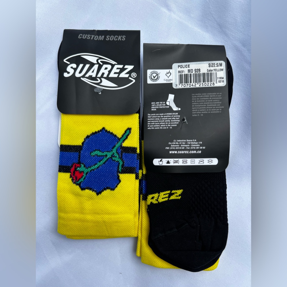 Unisex S/M Cycling socks by Suarez.